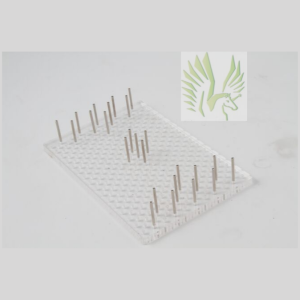 S-1705 Acrylic Plate with pegs