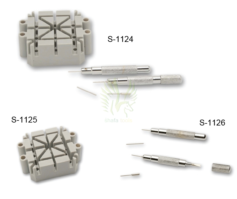 S-1124 to S-1126 Watch Bracelet Pin Removal Set