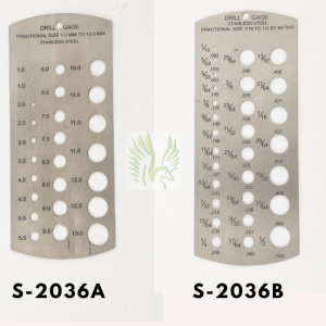S-2036 Drill Gauge Sheets