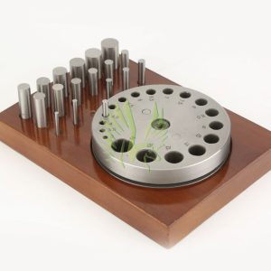 S-2064 18-Punch Disc Cutter Set with Wood Stand