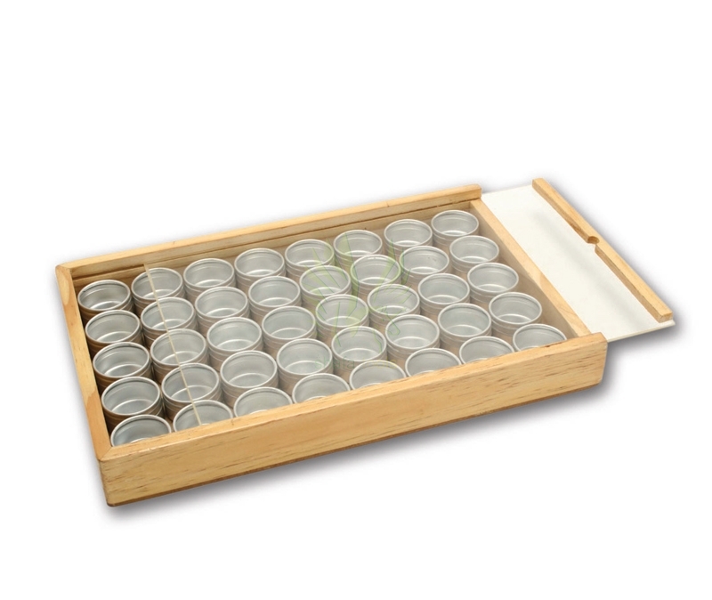 S-1441 40-Container Wood Box