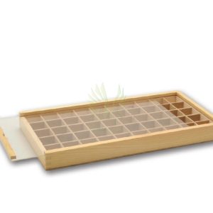 S-1440 50-Compartment Wood Box