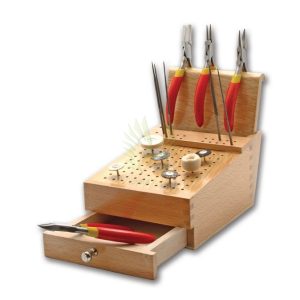 S-1291 Bur and File Holder with Drawer