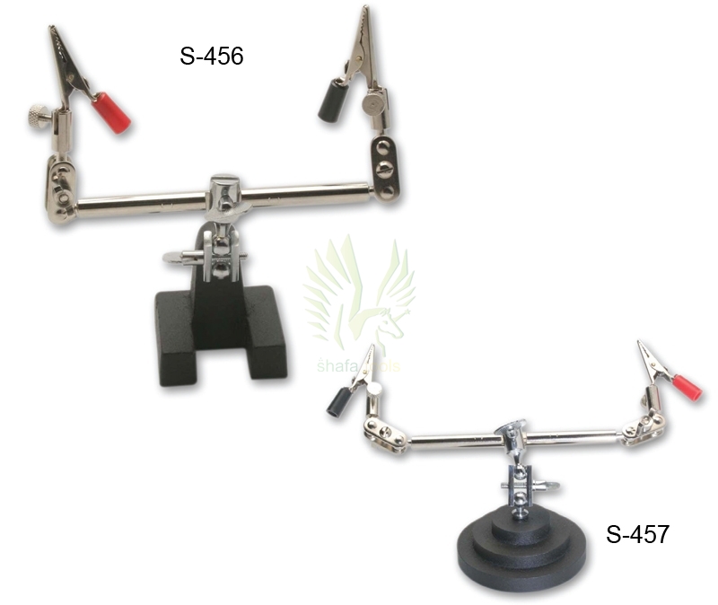S-456 & S-457 Double Clamp Third Hands
