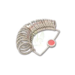 S-537 Finger Gauges - 13 to 24 Flat Ring Sizer