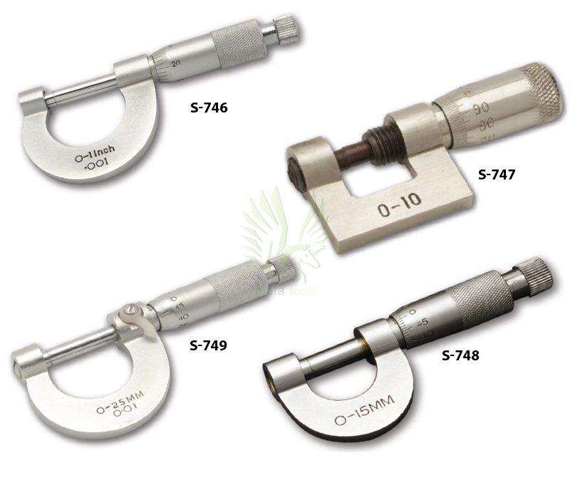 S-746, S-747, S-748 & S-749 Micrometers
