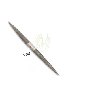 S-649 Pyramid Double-Ended Wax File