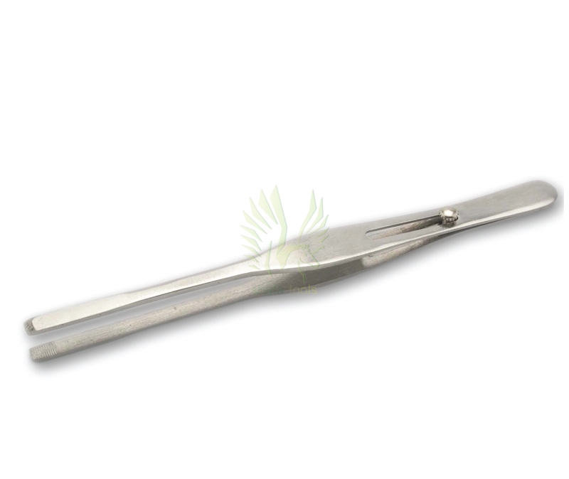 S-111 Slide-Locking Tweezers (stainless steel)