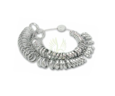 S-1356 A-Z, 1+6 Half-Round Ring Sizer