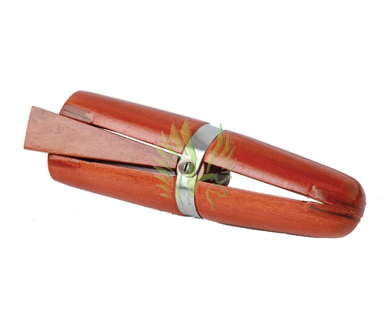 S-1991 Banded Mahogany Ring Clamp