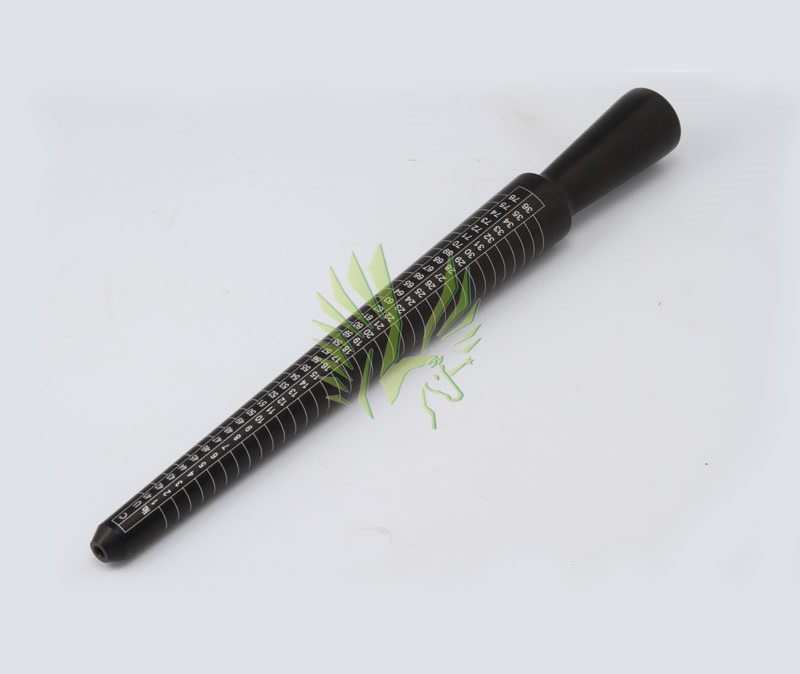 S-1720 Black Anodized Aluminum Ring Stick