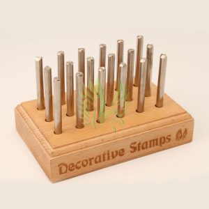 S-1771 Decorative Stamps on wooden block