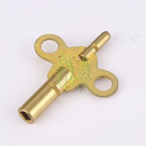 S-2096 Double-Ended Brass Clock Keys