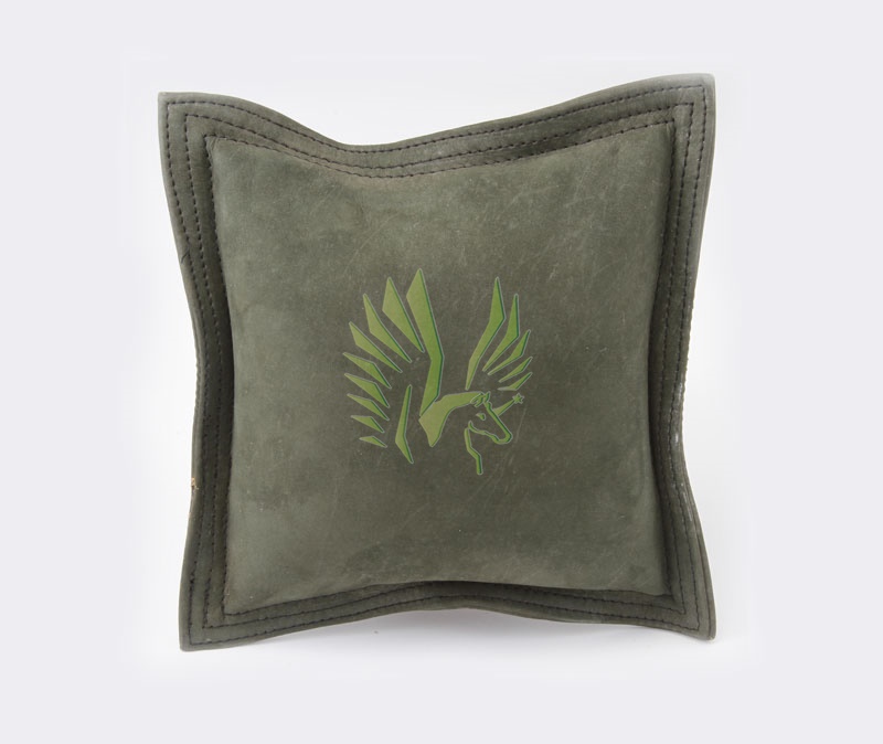 S-1750 Green Suede Sandbags