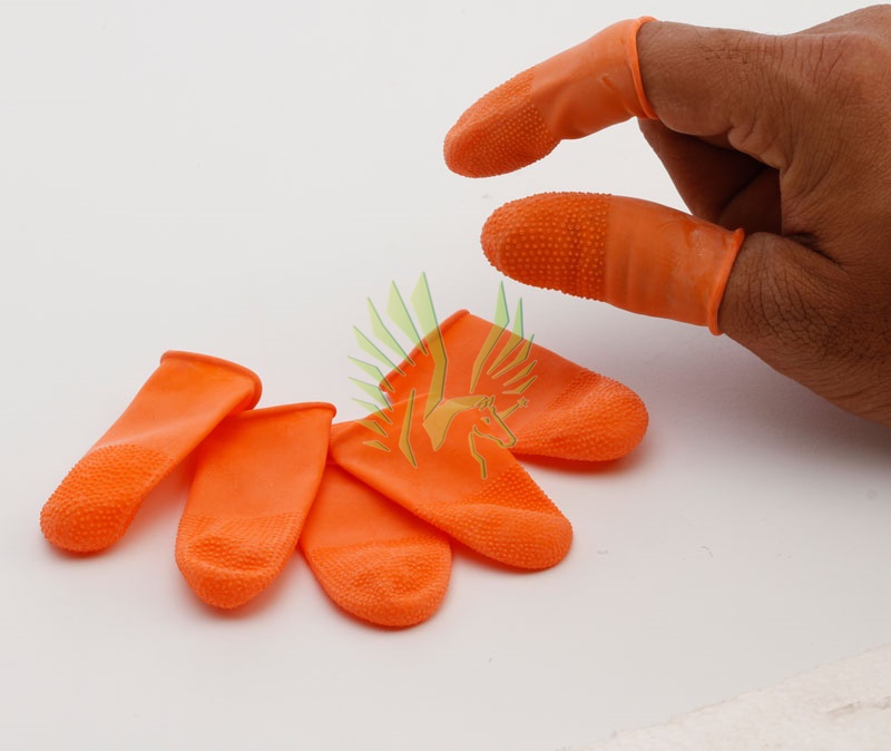 S-1842 Orange Finger Cots