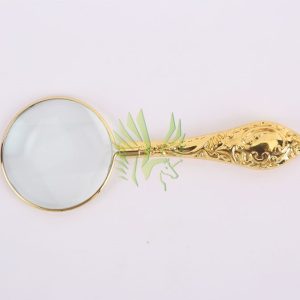 S-2052 Ornate Metal Magnifier