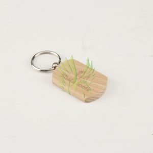 S-2042 Promotional Wood Keychain
