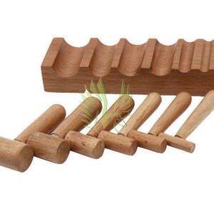 S-1985 U-Channel Wood Block Set in wood