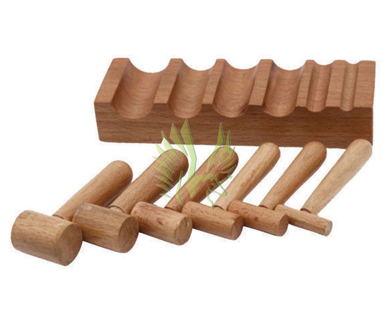 S-1985 U-Channel Wood Block Set in wood