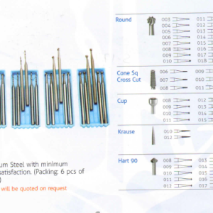 Alternative view of S-2141 Burs Set (Solitaire)