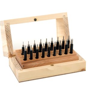 S-2194 Gem Setting Gauge Set in wood box