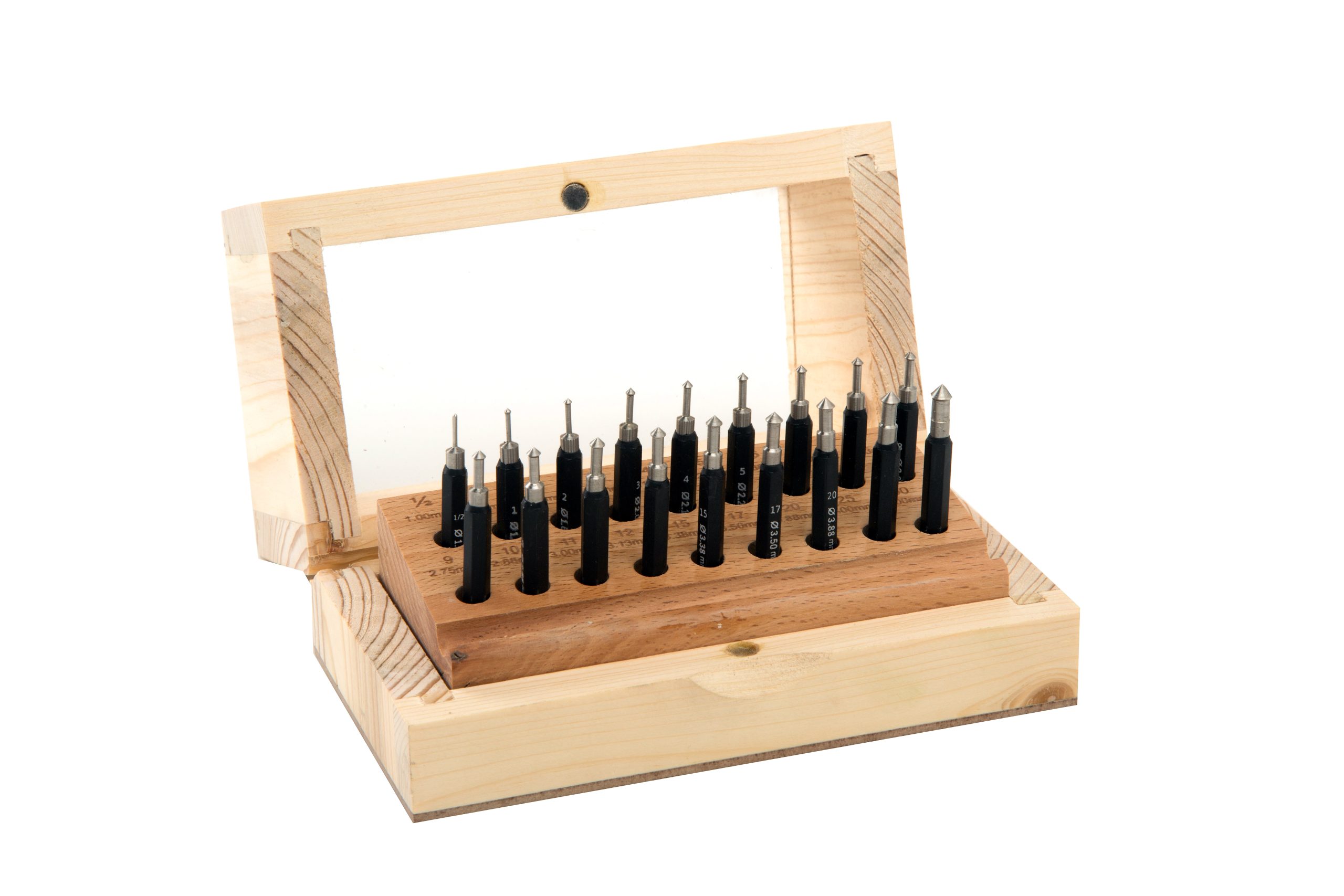 S-2194 Gem Setting Gauge Set in wood box