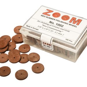 S-2132 Red Rubber Polishing Wheels