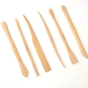 Alternative view of S-2162 Clay Carving  Wooden Tools Set