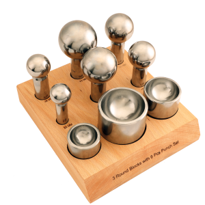 S-2251 XL Cupola Dapping Set with 6 Punches