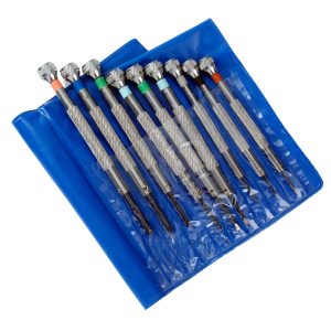 S-2295 Diamond-Cut Assorted Blade Screwdrivers Set of 9