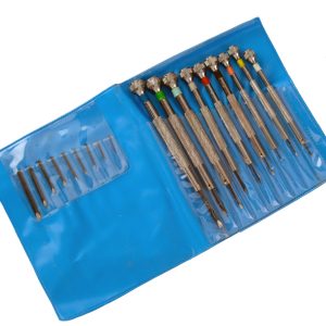 Alternative view of S-2296 Diamond-Cut Flat-Blade Screwdrivers Set of 9