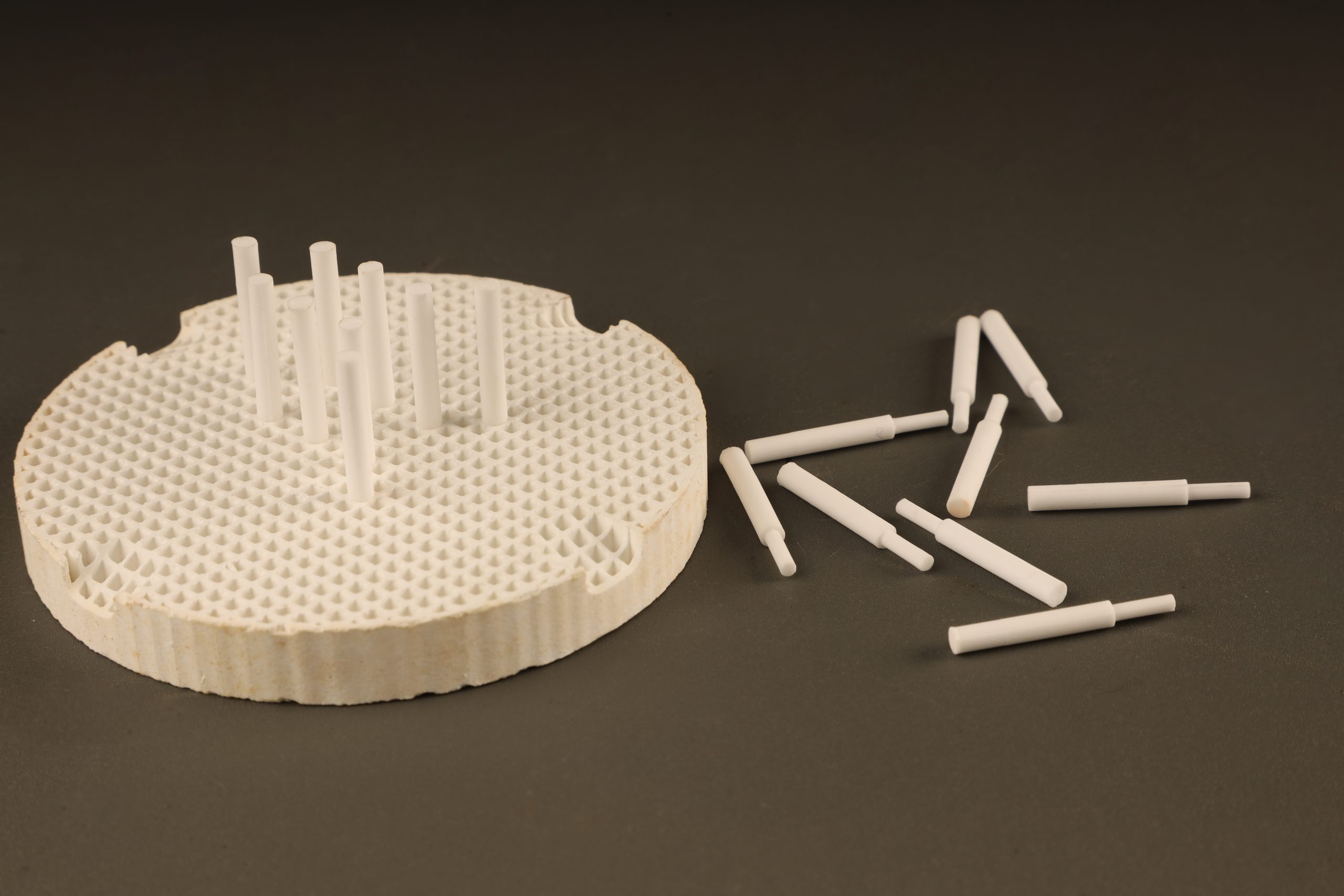 S-2316 Mini Round Honeycomb Soldering Base of 3" - Image 2