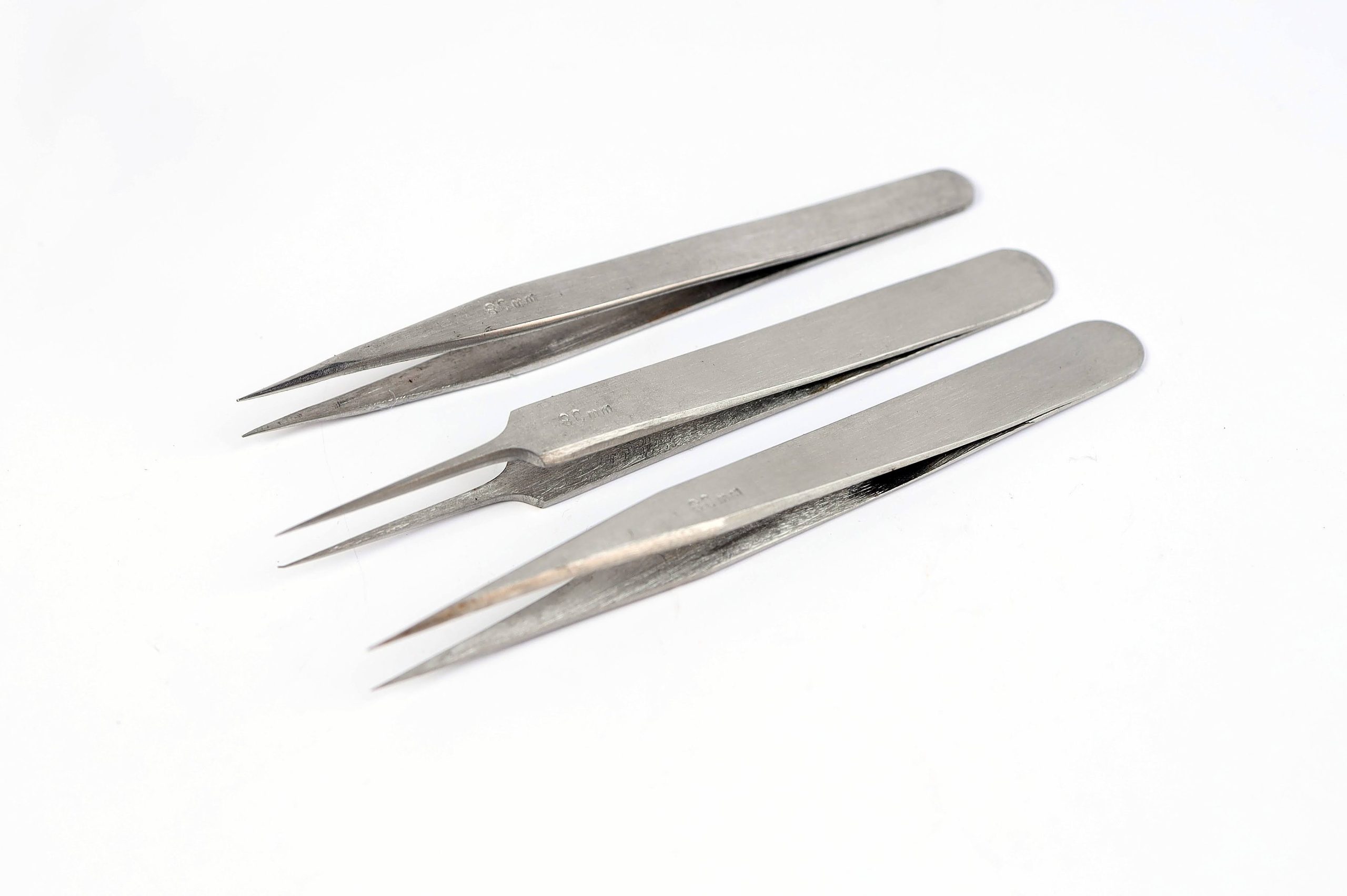 S-2357 Set of 3 Mini Tweezers