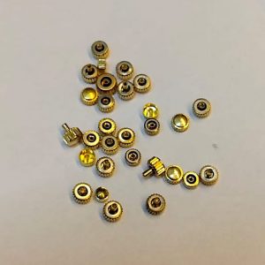 Alternative view of S-2366 Gilt-plated XL non-waterproof crowns