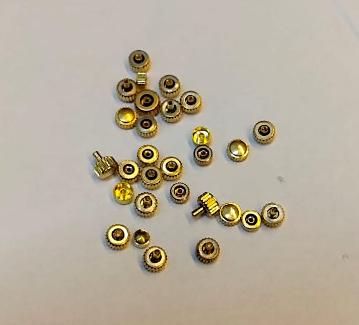 S-2366 Gilt-plated XL non-waterproof crowns - Image 2