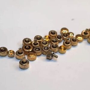 S-2366 Gilt-plated XL non-waterproof crowns