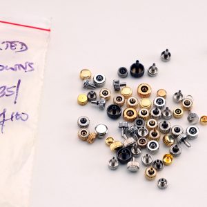 S-2373 Assorted Gold & Silver Watch Crowns