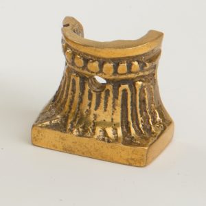 S-2438 Small Brass Column Holders