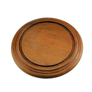 Alternative view of S-2457 Wood Base for Pocket Watch Stands