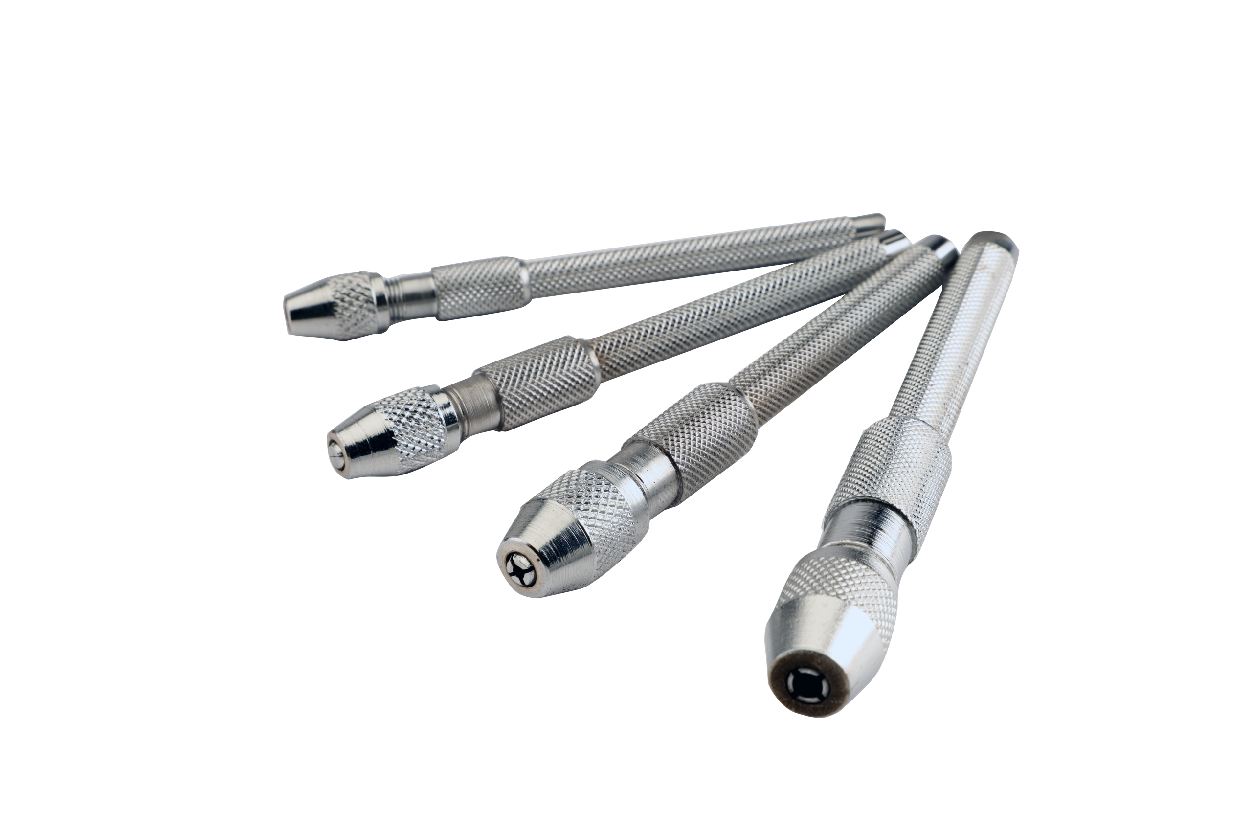 S-608C to S-612C Shiny Knurled Pin Vises - Image 2